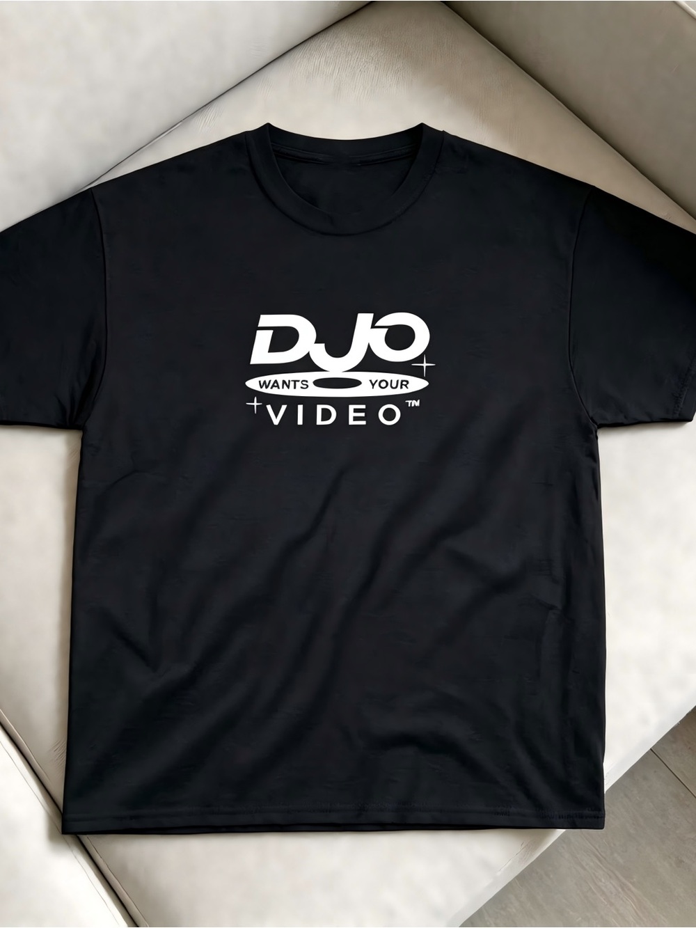 Djo Wants Your Video Graphic Retro Music Band Black Women Men T-shirt Unisex